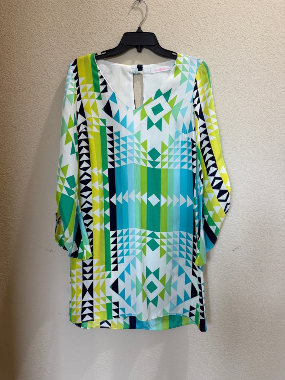 Alice & Trixie silk shift dress XS NWT